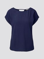 Shirt mit Schlüsselloch-Öffnung hinten - Frauen - True Dark Blue Shirt mit Schlüsselloch-Öffnung hinten - Frauen - True Dark Blue - 7 - TOM TAILOR Denim