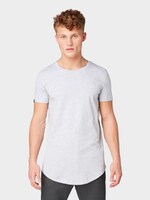 T-Shirt mit Logo-Stickerei - Männer - Light Stone Grey Melange T-Shirt mit Logo-Stickerei - Männer - Light Stone Grey Melange - 1 - TOM TAILOR Denim