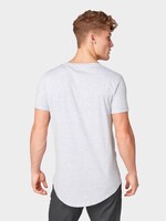 T-Shirt mit Logo-Stickerei - Männer - Light Stone Grey Melange T-Shirt mit Logo-Stickerei - Männer - Light Stone Grey Melange - 2 - TOM TAILOR Denim