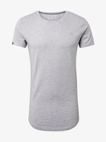 T-Shirt mit Logo-Stickerei - Männer - Light Stone Grey Melange T-Shirt mit Logo-Stickerei - Männer - Light Stone Grey Melange - 7 - TOM TAILOR Denim