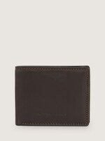 aufklappbare Geldbörse aus Leder - Männer - braun / brown aufklappbare Geldbörse aus Leder - Männer - braun / brown - 7 - TOM TAILOR
