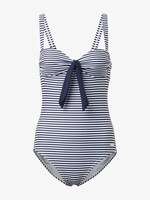 Gestreifter Badeanzug - Frauen - navy/white Gestreifter Badeanzug - Frauen - navy/white - 7 - TOM TAILOR