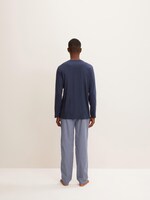 Pyjama Langarmshirt - Männer - blue-dark-solide Pyjama Langarmshirt - Männer - blue-dark-solide - 2 - TOM TAILOR