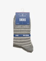 2er Pack Socken mit Logo-Schrift - Frauen - light grey melange 2er Pack Socken mit Logo-Schrift - Frauen - light grey melange - 15 - TOM TAILOR