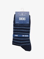 2er Pack Socken mit Logo-Schrift - Frauen - indigo melange 2er Pack Socken mit Logo-Schrift - Frauen - indigo melange - 15 - TOM TAILOR