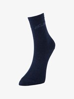 2er Pack Socken mit Logo-Schrift - Frauen - indigo melange 2er Pack Socken mit Logo-Schrift - Frauen - indigo melange - 2 - TOM TAILOR