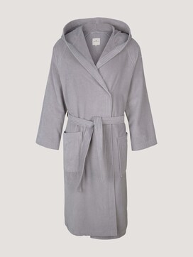 hooded bathrobe - 7 - TOM TAILOR