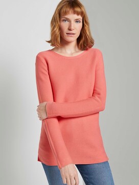 tom tailor pullover damen rosa