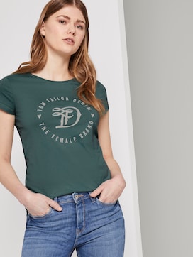 Jersey T-shirt met print - 5 - TOM TAILOR Denim
