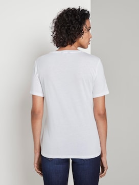 T-Shirt mit Schrift-Print T-Shirt mit Schrift-Print - 2 - Tom Tailor E-Shop Kollektion