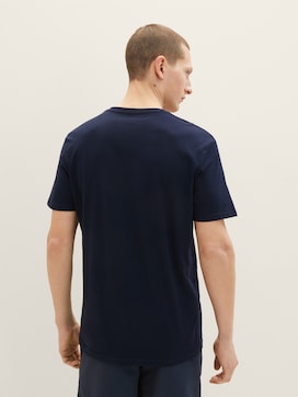 Basic T-shirt in drie pak - 2 - TOM TAILOR