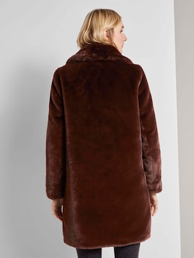 Soft faux fur coat - 2 - TOM TAILOR