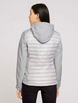 Softshell quilted jacket with a hood - 2 - TOM TAILOR
