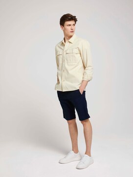 linen chino slim shorts - 3 - TOM TAILOR Denim