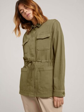 Utility field jacket with a drawstring - 5 - TOM TAILOR Denim