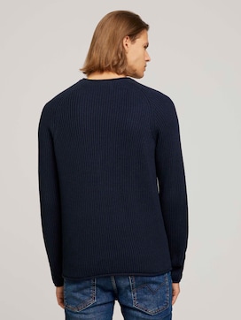rib structured pullover made with organic cotton   - 2 - TOM TAILOR Denim