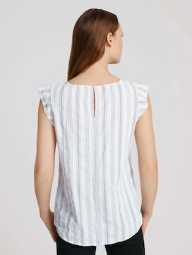 Striped blouse made with organic cotton   - 2 - TOM TAILOR Denim