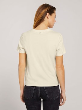 T-shirt with knotted details - 2 - TOM TAILOR Denim