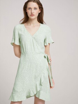 patterned mini wrap dress - 5 - TOM TAILOR Denim