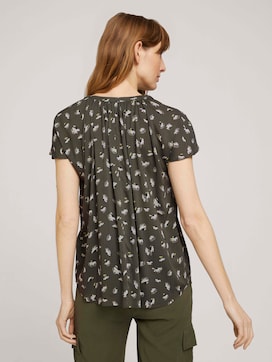 Short-sleeved ruffled blouse - 2 - TOM TAILOR