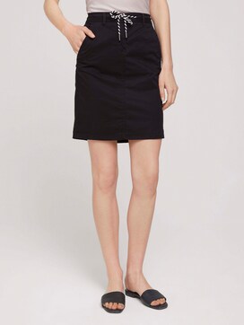 Skirt with a drawstring on the waist - 1 - TOM TAILOR