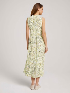 Sleeveless midi dress with a print - 2 - TOM TAILOR