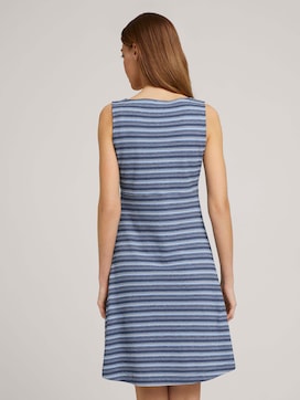 Sleeveless striped midi dress - 2 - TOM TAILOR