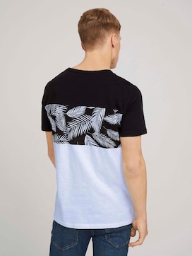T-shirt in een mix van patronen - 2 - TOM TAILOR Denim