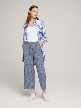 Flowing culotte trousers - 3 - TOM TAILOR