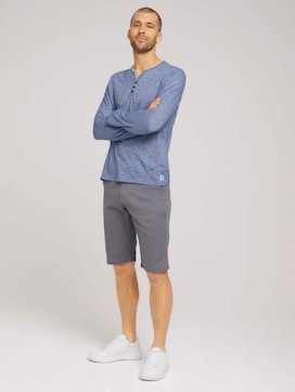 chino slim shorts made with organic cotton   - 3 - TOM TAILOR
