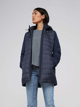 Long softshell quilted jacket - 5 - TOM TAILOR