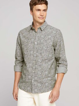 patterned shirt made of organic cotton - 5 - TOM TAILOR