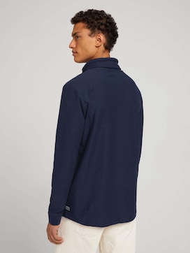 Long-sleeved top with a stand-up collar - 2 - TOM TAILOR Denim