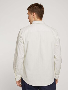 Cord shirt with a chest pocket - 2 - TOM TAILOR
