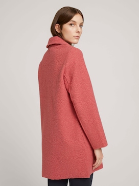 Loose-fit boucle coat - 2 - TOM TAILOR