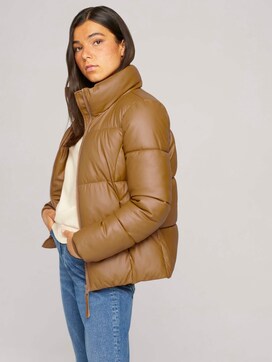 Quilted leather jacket - 5 - TOM TAILOR Denim