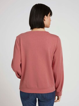 Basic sweatshirt with organic cotton - 2 - TOM TAILOR