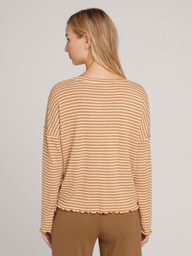 Striped long-sleeved shirt - 2 - TOM TAILOR Denim