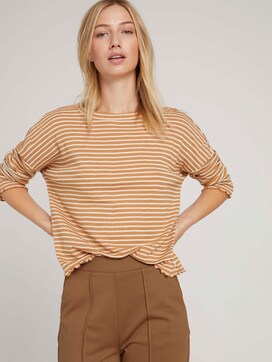 Striped long-sleeved shirt - 5 - TOM TAILOR Denim
