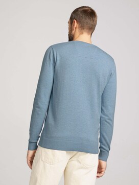 Mottled knitted sweater - 2 - TOM TAILOR