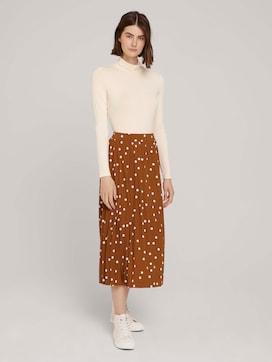 Midi skirt with pleats - 3 - TOM TAILOR Denim