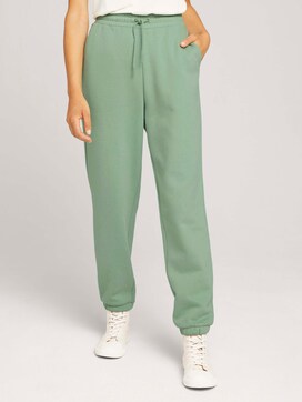 relaxed sweatpants with organic cotton - 1 - TOM TAILOR Denim