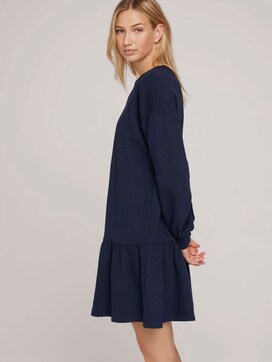 Sweat dress with organic cotton - 5 - TOM TAILOR Denim