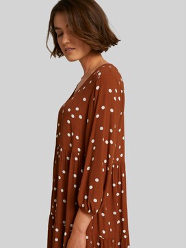 Braune Neue Damen Kleider Tom Tailor
