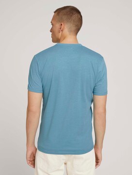 henley T-shirt met borstzak - 2 - TOM TAILOR