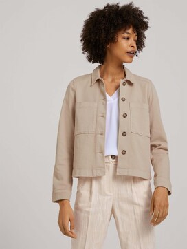 Soft blazer with chest pockets - 5 - Mine to five