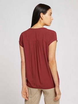 Short-sleeved blouse - 2 - TOM TAILOR