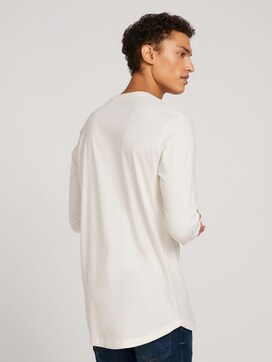 Langarmshirt mit Logo Print aus nachhaltiger Baumwolle - 2 - TOM TAILOR Denim