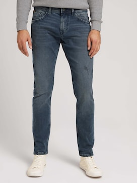 Troy Slim-jeans met gerecycled katoen - 1 - TOM TAILOR
