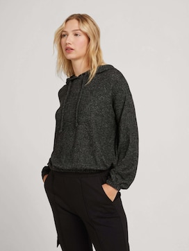 Hoodie with a drawstring and an elastic waistband - 5 - TOM TAILOR Denim